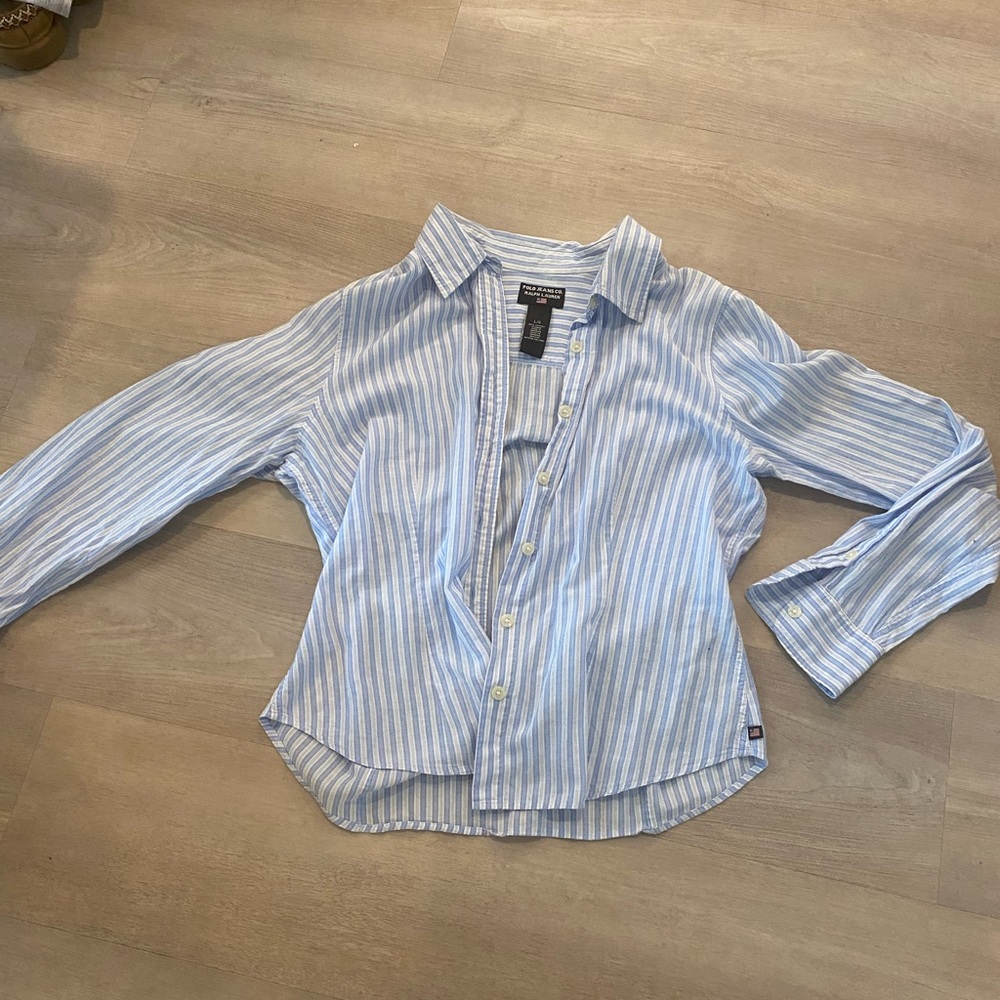 Vintage polo Ralph Lauren women’s button up size large
